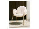 Kalipso white / gold Стул на металлокаркасе