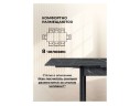 Форли 90(150)х67 файерстоун / черный матовый Стол деревянный арт. 992771
