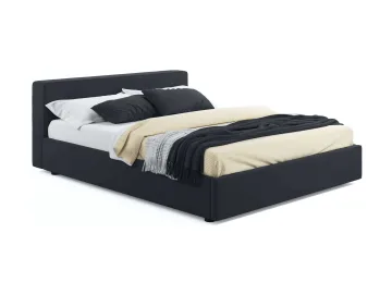 Мягкая кровать Skandi 1600 черная с подъемным механизмом