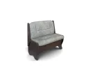 Скамья Лотос 950 / Венге / Велюр Графит арт. 1149715