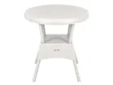Стол пластиковый Ola Dom 70x70см круглый (белый) арт. 1596479