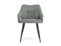 Hera dark gray / black Стул на металлокаркасе
