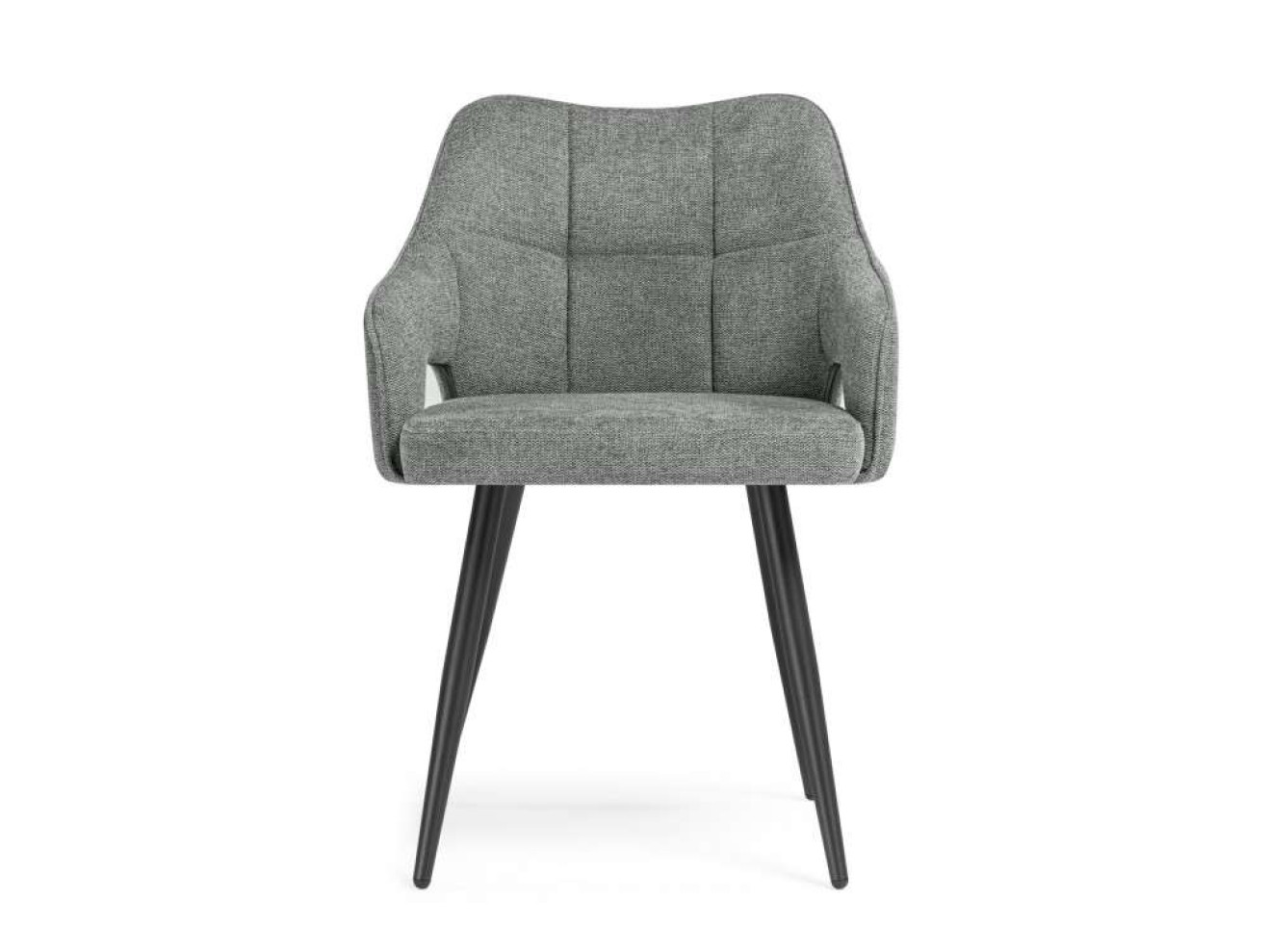 Hera dark gray / black Стул на металлокаркасе