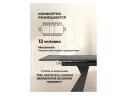 Денхольм 240(300)х100х75 mosco nero matt / черный Керамический стол арт. 1576607