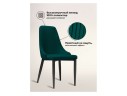 Kora green / black Стул на металлокаркасе