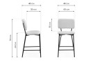 Reparo bar olive / black Барный стул