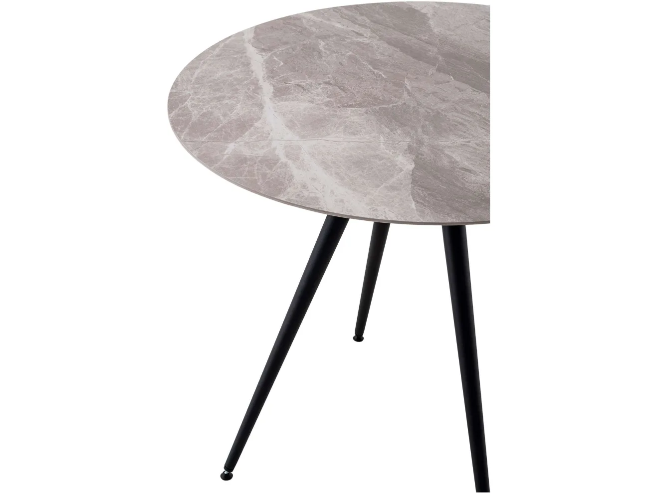Стол обеденный STOOL GROUP Ники круглый керамика 900 Italian light grey арт. 1568269