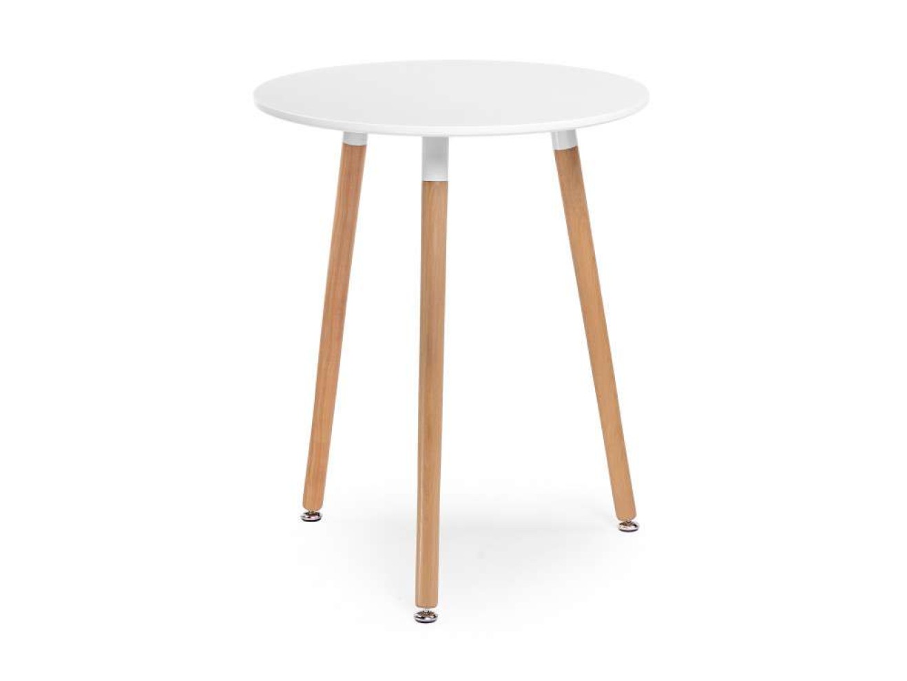 Lorini 60 white / wood Стол деревянный