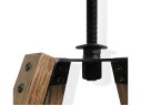 Стул барный деревянный Sheffilton SHT-ST29/S93 серый ral 7040/дуб брашированный корич/ч арт. 1562117