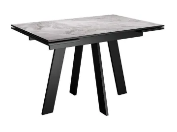 Стол DikLine DKM110 Керамика Italian Grey (глянец серый)/подстолье черное