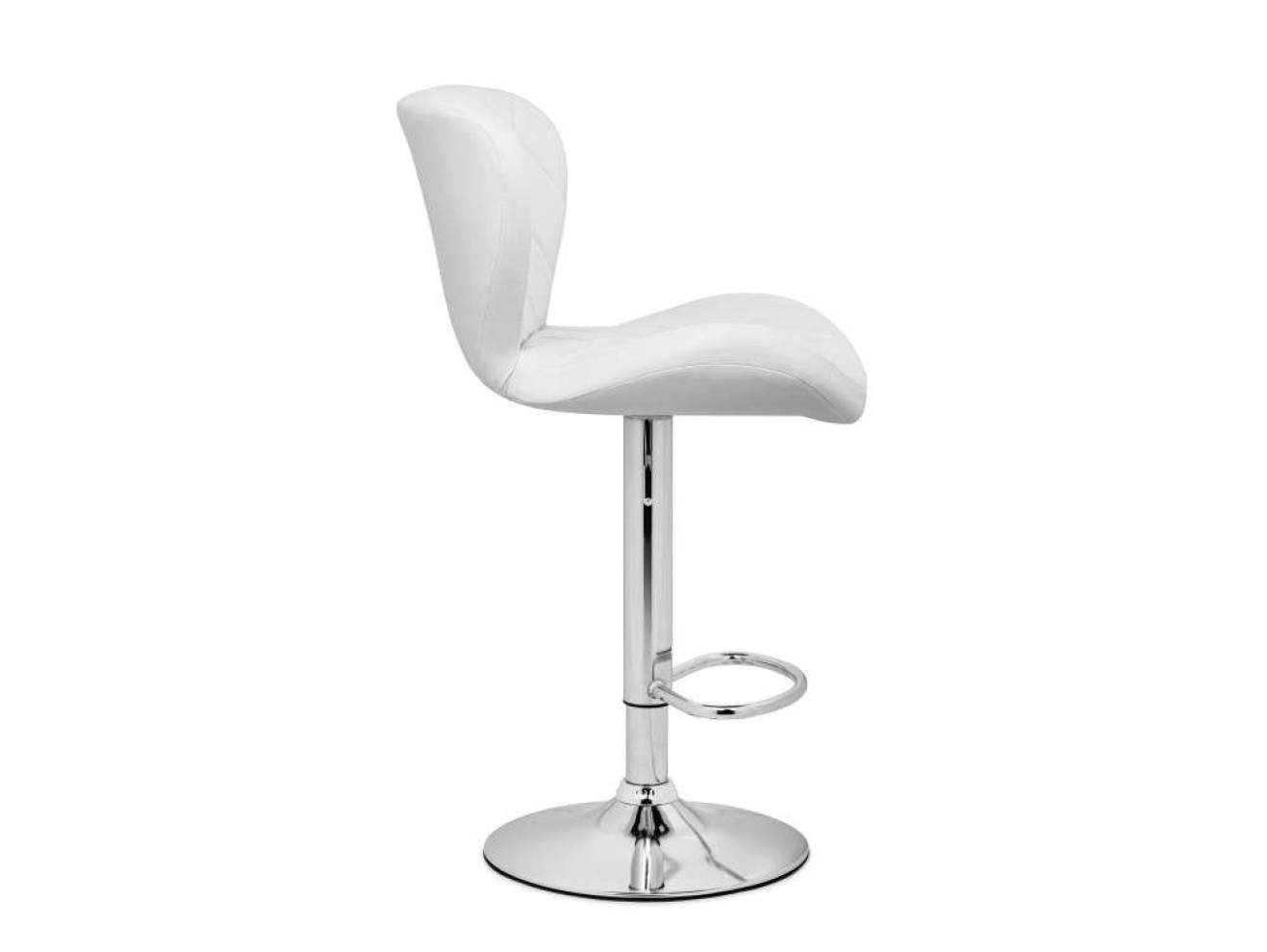 Porch white / chrome Барный стул