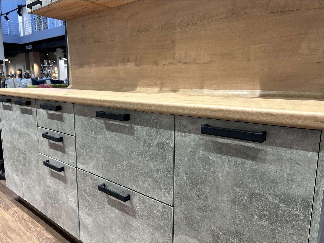 Кухня прямая Пасаденна 04