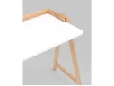 Стол письменный STOOL GROUP Pyramid 118*53 Белый/Светлое дерево арт. 1568225
