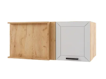 Шкаф навесной Альфа горизонтальный глубокий угловой 1000х360х600