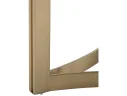 Стол журнальный STOOL GROUP Кассия 90*90 Темная керамика, сталь шампань арт. 1568369