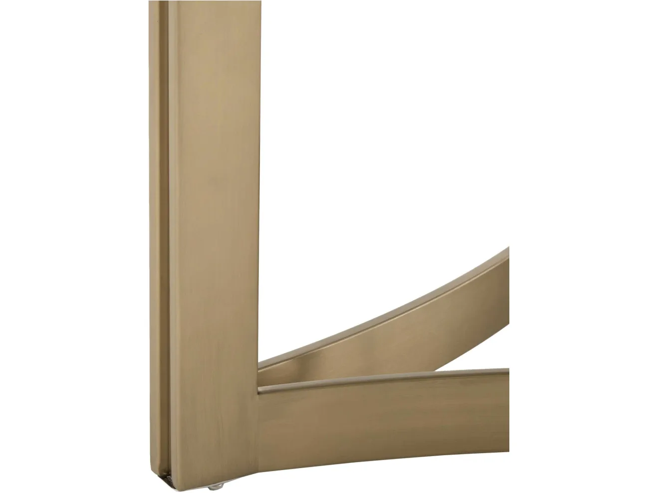 Стол журнальный STOOL GROUP Кассия 90*90 Темная керамика, сталь шампань арт. 1568369