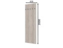 Вешалка Кано 600 КПВ-2, Дуб крафт табачный, Дуб крафт белый