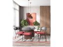 Стол обеденный STOOL GROUP Астарта раскладной 180-260*90 Керамика темная арт. 1324493