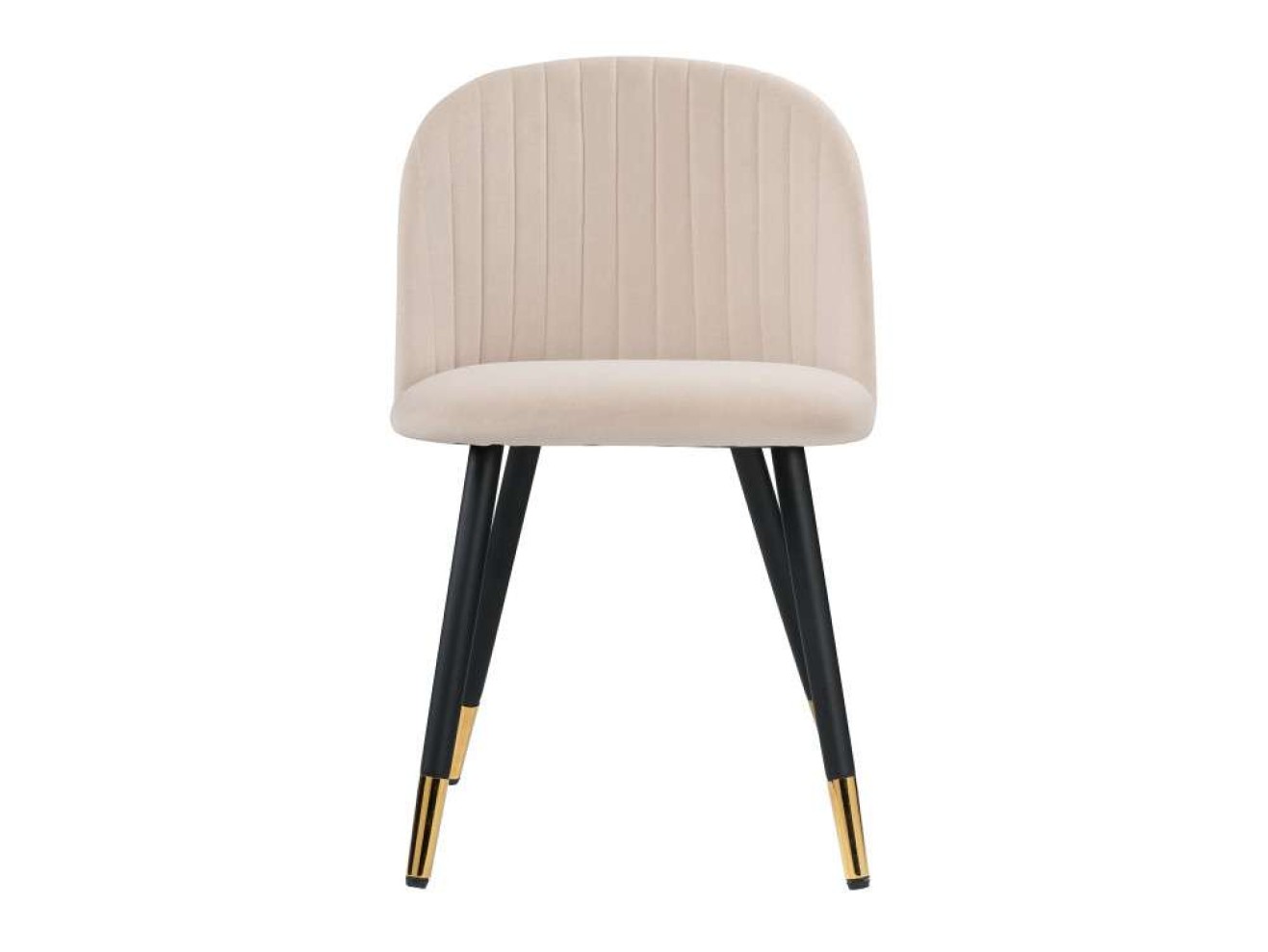 Gabi beige / black / gold Стул на металлокаркасе арт. 1350195
