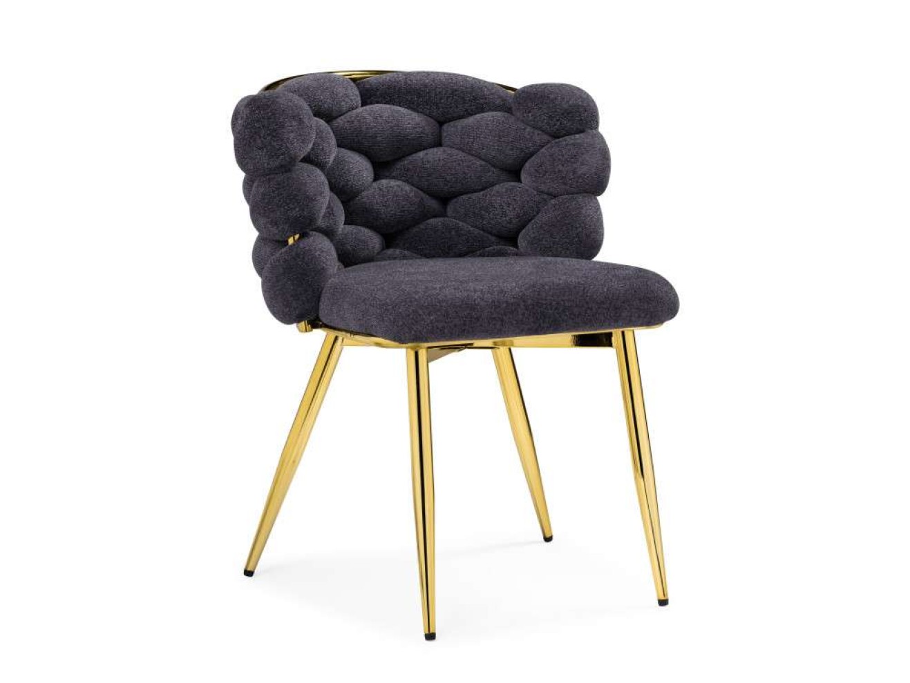 Rendi gray / gold Стул на металлокаркасе арт. 987425