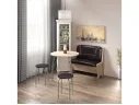 Скамья Лотос 950 дуб/умбер арт. 837511