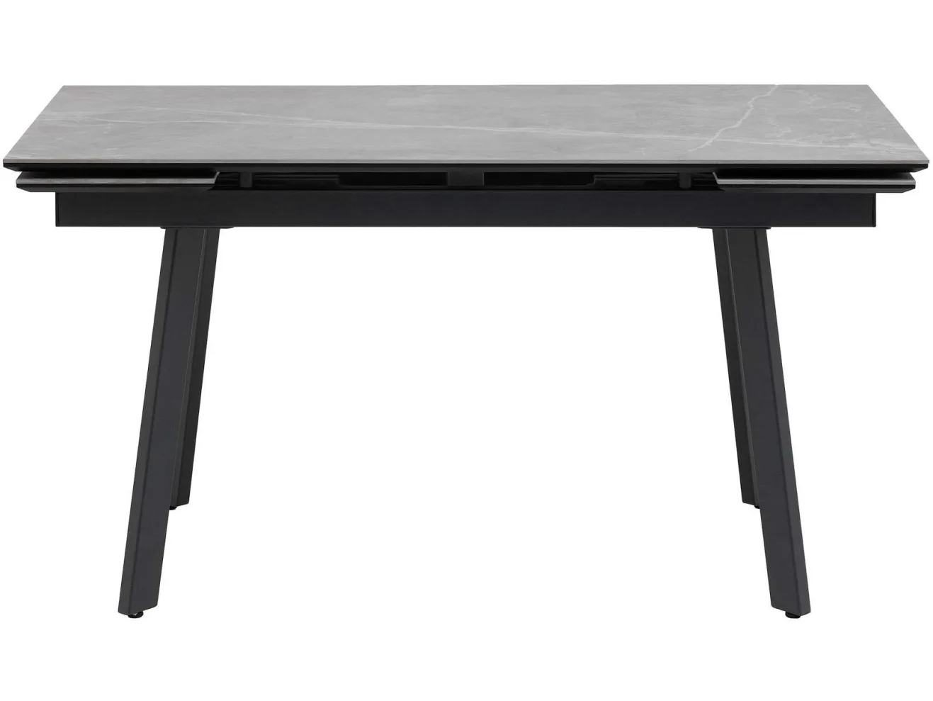 Стол обеденный STOOL GROUP Тайл 140-200*85 Larka Grey, подстолье металл антрацит арт. 1568401