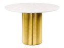 Барел 110 onyx bianco soft satin / золотой Керамический стол арт. 1579501