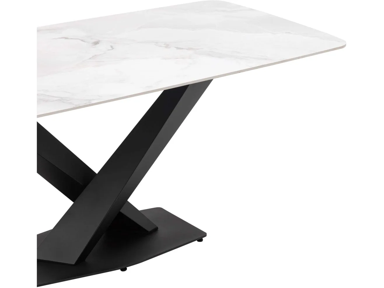 Стол обеденный STOOL GROUP Belle 180х90 белый мрамор арт. 1567867