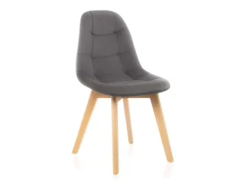 Filip dark gray / wood Стул деревянный