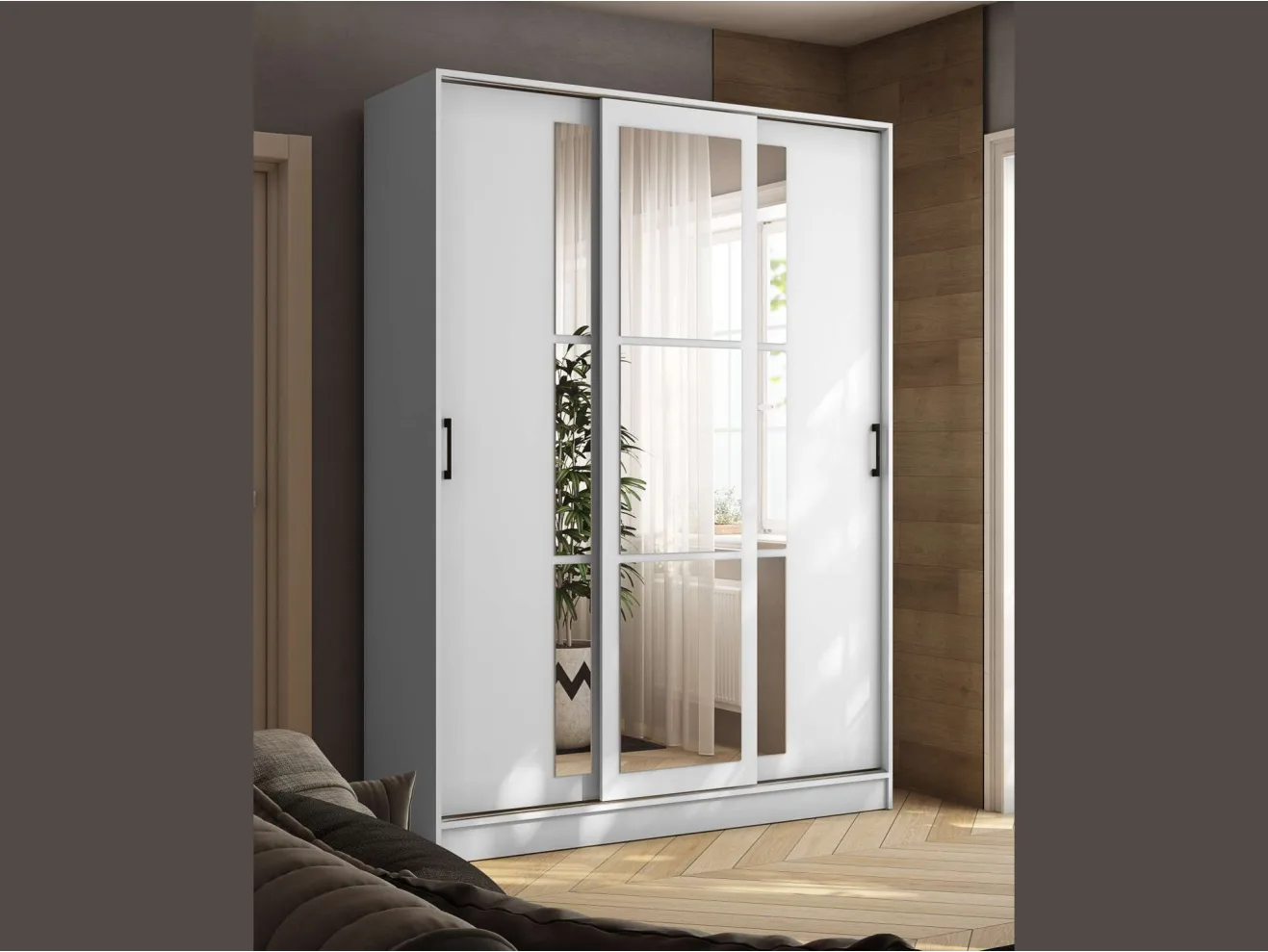 Шкаф-купе Стиль-2 1600 белый арт. 1215035