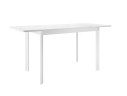 Стол DikLine LK90 Керамика Mono white (белый матовый) /подстолье белое/опоры белые
