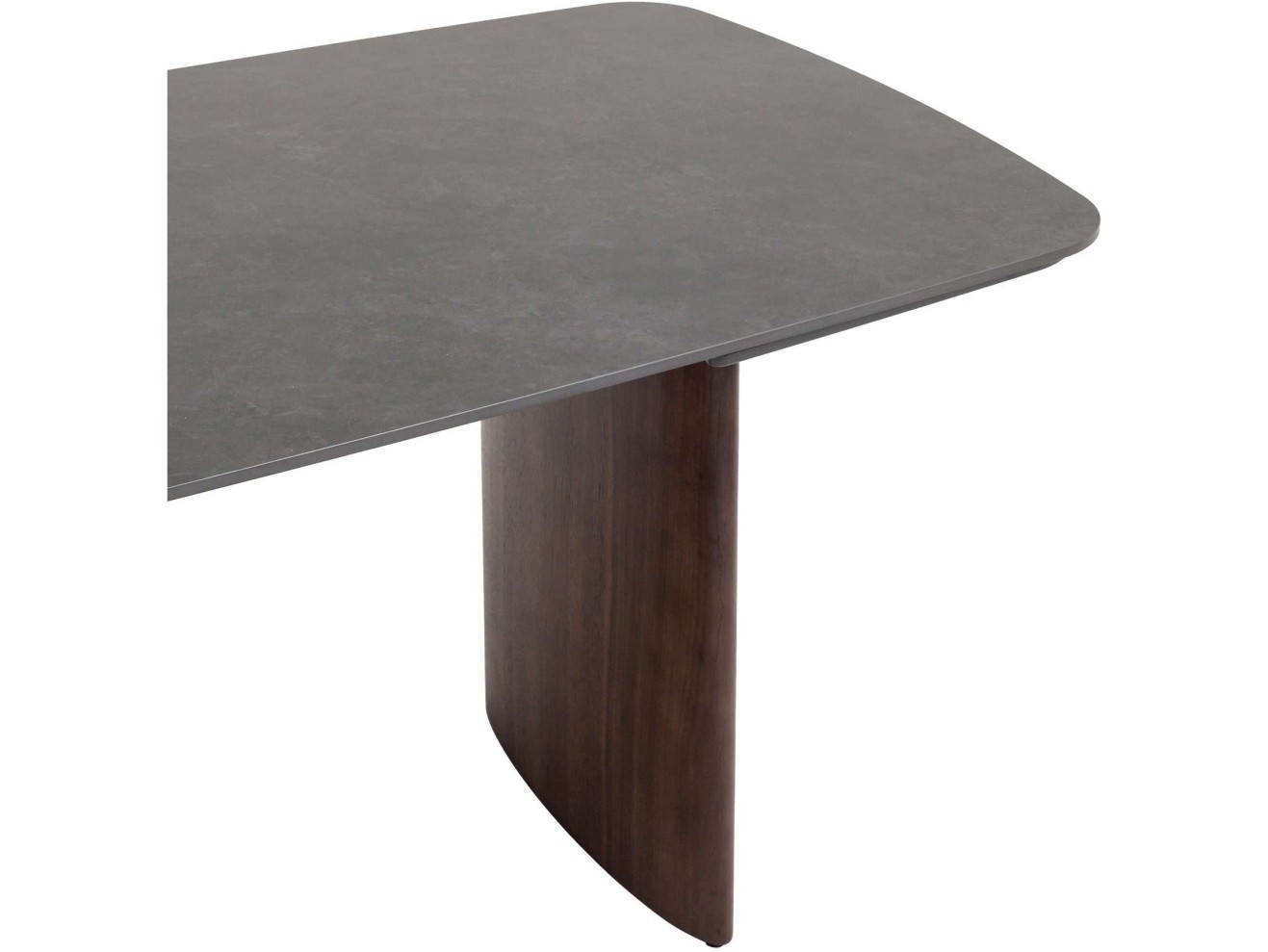 Стол обеденный STOOL GROUP Астарта раскладной 180-260*90 Керамика темная