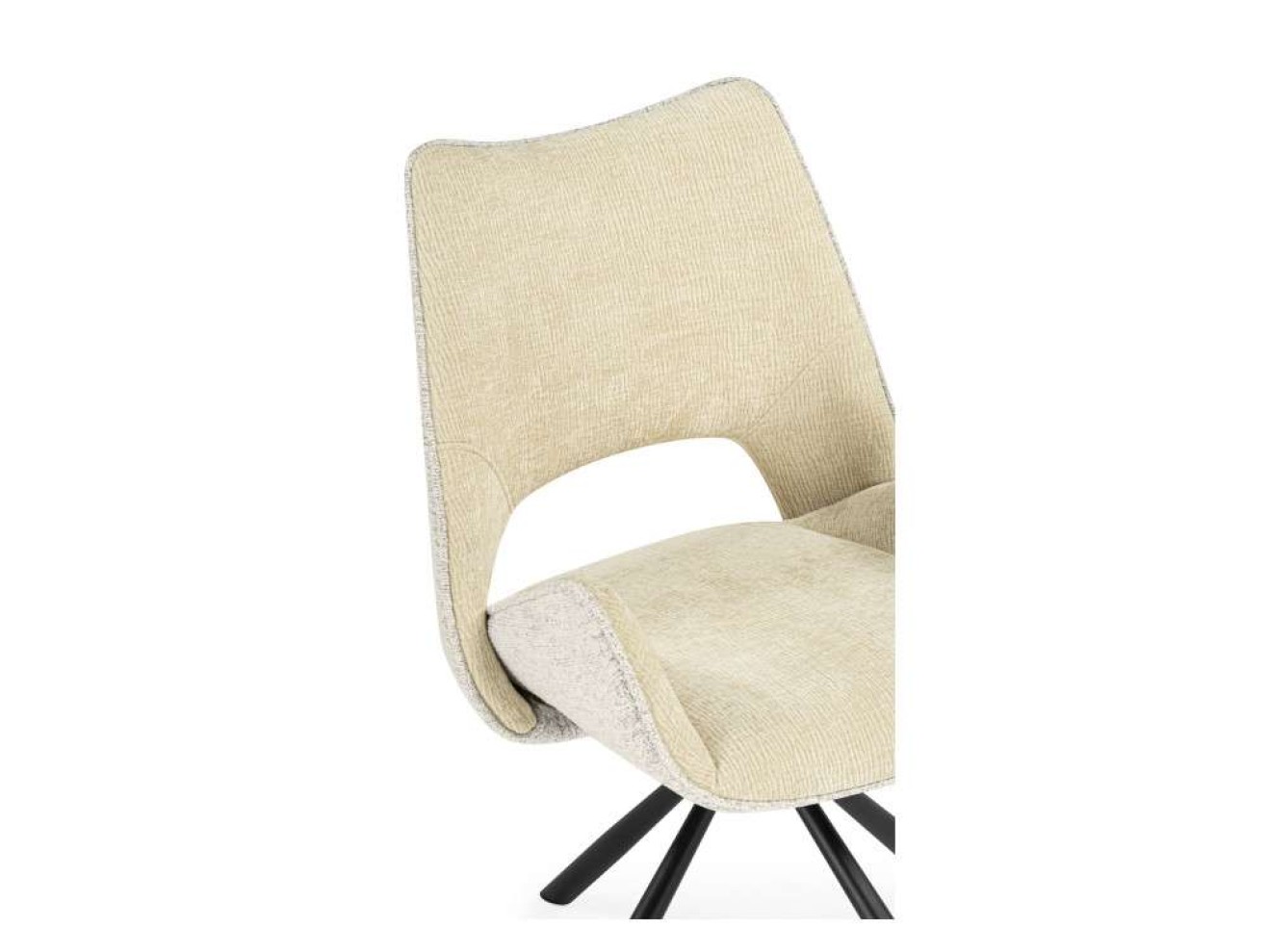 Balaton 360 крутящийся beige / black Стул на металлокаркасе арт. 1152639