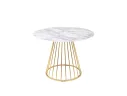 Стол обеденный STOOL GROUP Ливерпуль 110*110 Белый мрамор арт. 1568223