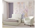 Мягкая кровать Selesta 1200 беж с подъем.механизмом