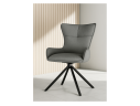 Chicago light gray / black Стул на металлокаркасе