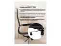 Reus pu black / chrome Компьютерное кресло