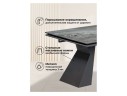 Денхольм 240(300)х100х75 mosco nero matt / черный Керамический стол