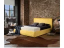 Мягкая кровать Selesta 1600 желтая с ортопед.основанием с матрасом PROMO B COCOS арт. 657913