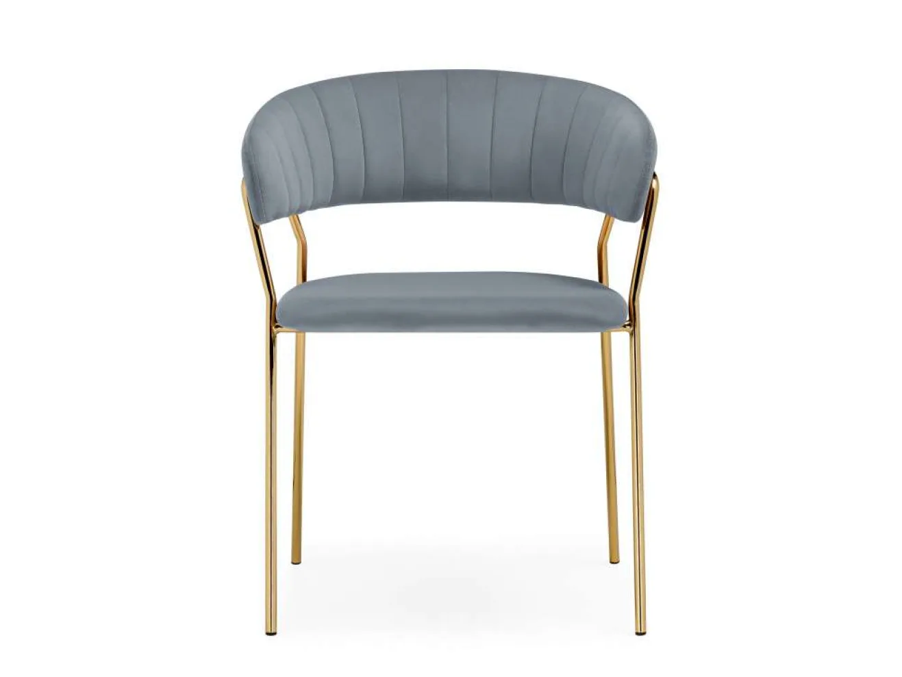 Kamelia 1 gray / gold Стул на металлокаркасе арт. 1576883