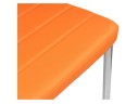 на металлокаркасе DC2-001 orange Стул на металлокаркасе