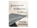Денхольм 240(300)х100х75 mosco nero matt / черный Керамический стол арт. 1576607