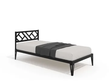 Кровать КМД 47 АЙРИС 900, черный