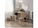 Скамья Лотос 550 / Дуб Сонома / Велюр Графит арт. 1149691