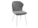 Стул DikLine 239М B22 GREY, ножки белые