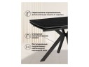 Катчел-2 120(180)x80 matte черный мрамор / черный Керамический стол арт. 1533367