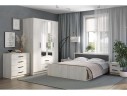 Кровать с проложками ДСП Фиеста LIGHT 160х200, Дуб крафт белый арт. 1312079