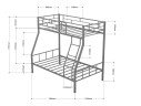 Двухъярусная кровать Раута (90х190/120х190)
