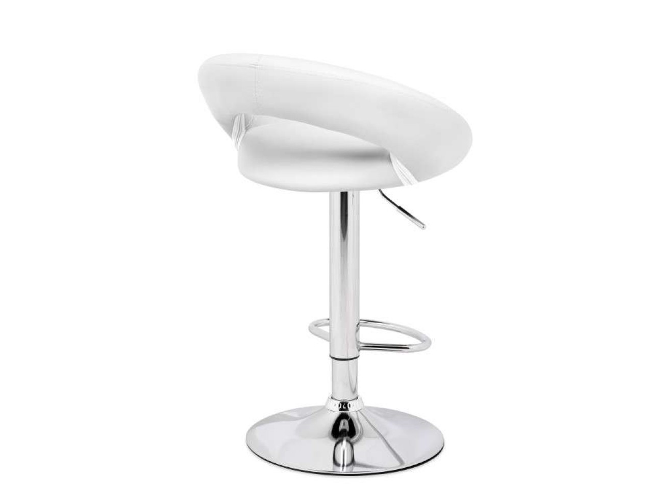 Oazis white / chrome Барный стул арт. 962723