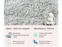 Дизайнерское мягкое кресло Plushe букле светло-серый арт. 1087191